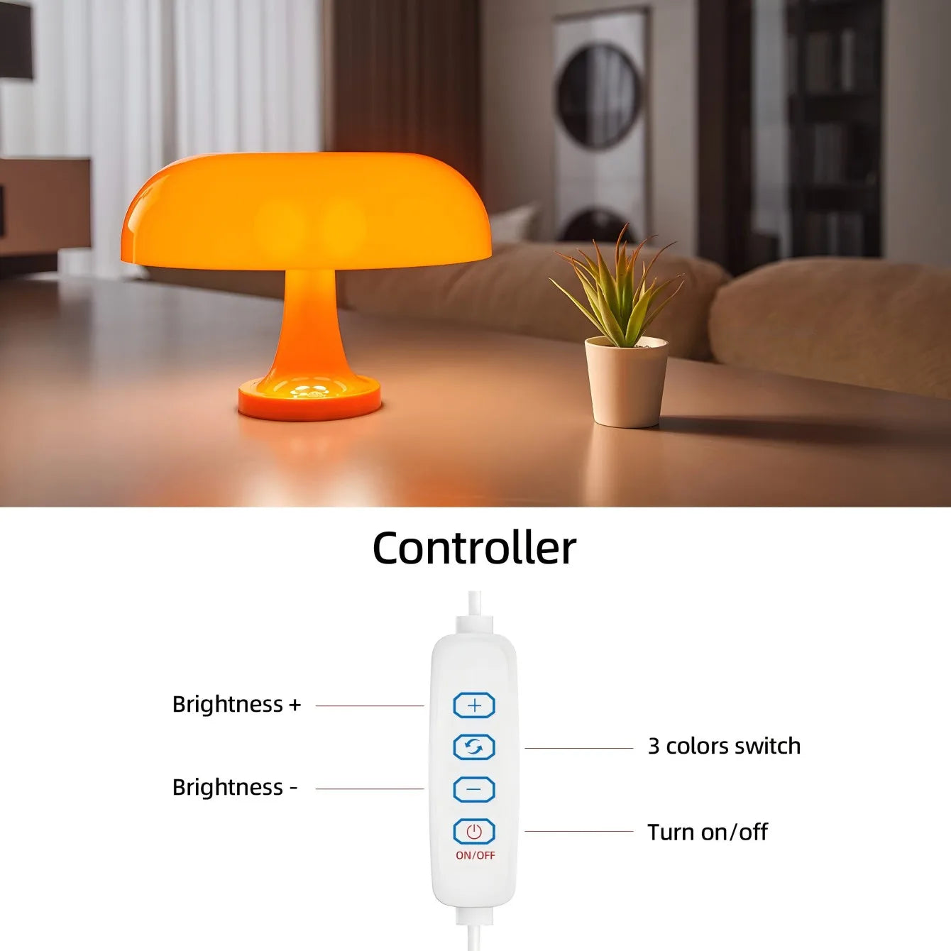 Retro Mushroom Lamp ā Soft Glow for Cozy Vibes